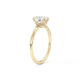 Oval Solitaire Lab Grown Diamond Engagement Ring