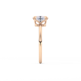 Oval Solitaire Lab Grown Diamond Engagement Ring