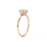 Oval Solitaire Lab Grown Diamond Engagement Ring
