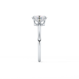 Oval Solitaire Lab Grown Diamond Engagement Ring