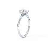 Oval Solitaire Lab Grown Diamond Engagement Ring