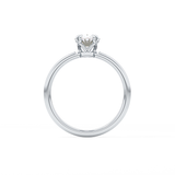 Oval Solitaire Lab Grown Diamond Engagement Ring