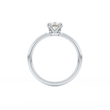 Cushion Solitaire Lab Grown Diamond Engagement Ring