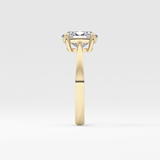 Oval Solitaire Lab Grown Diamond Engagement Ring