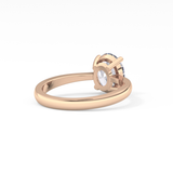 Oval Solitaire Lab Grown Diamond Engagement Ring