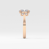 Oval Solitaire Lab Grown Diamond Engagement Ring