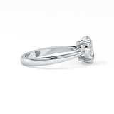 Oval Solitaire Lab Grown Diamond Engagement Ring