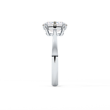 Oval Solitaire Lab Grown Diamond Engagement Ring