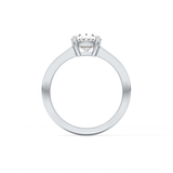 Oval Solitaire Lab Grown Diamond Engagement Ring