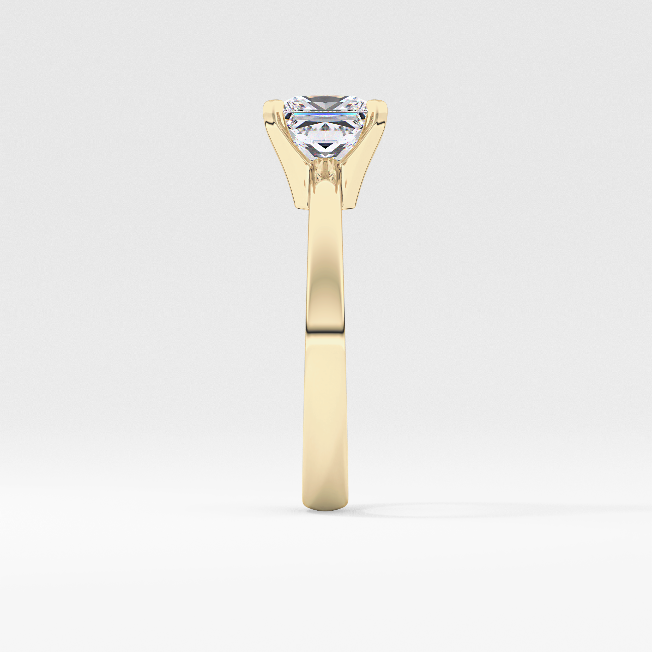 Princess Solitaire Lab Grown Diamond Engagement Ring