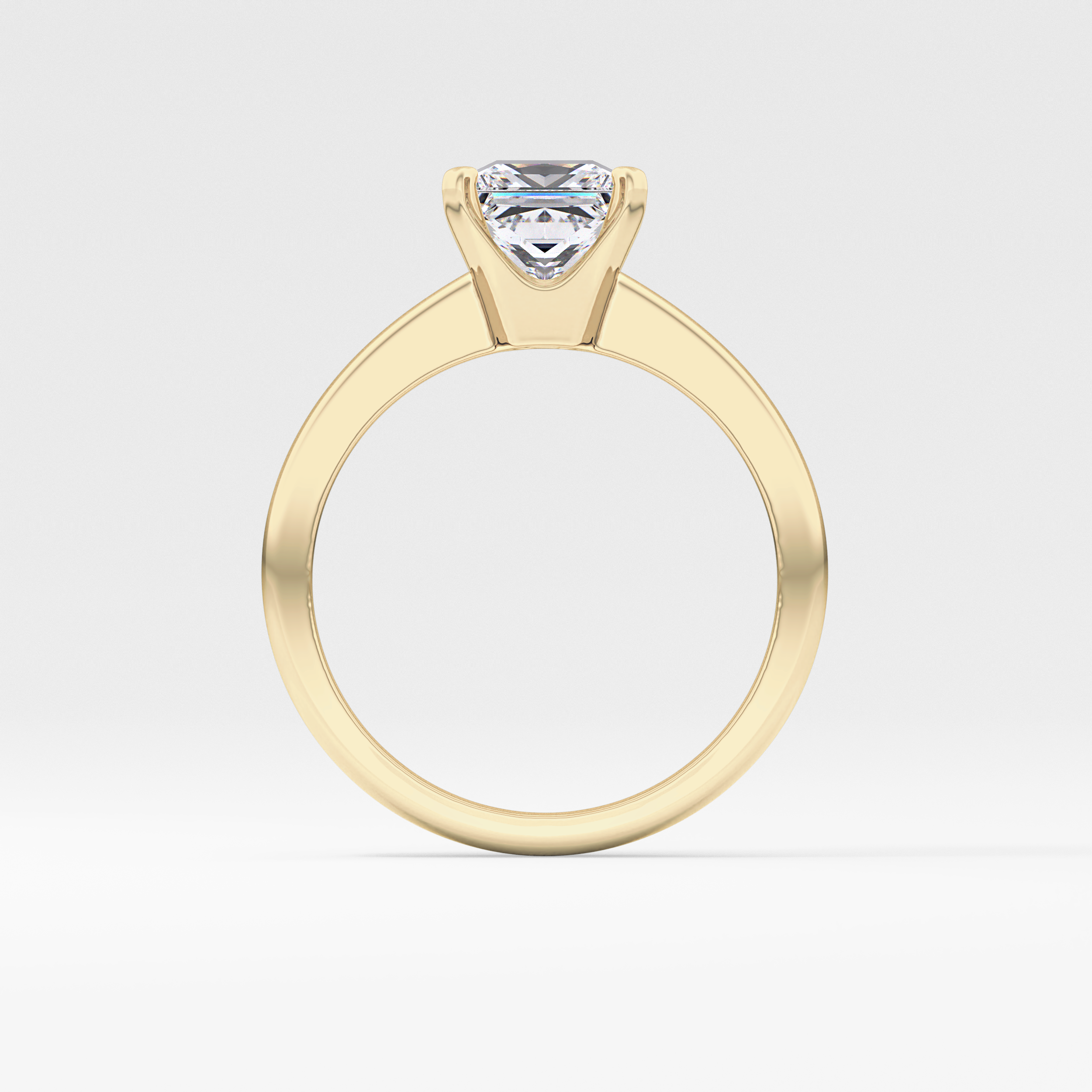 Princess Solitaire Lab Grown Diamond Engagement Ring