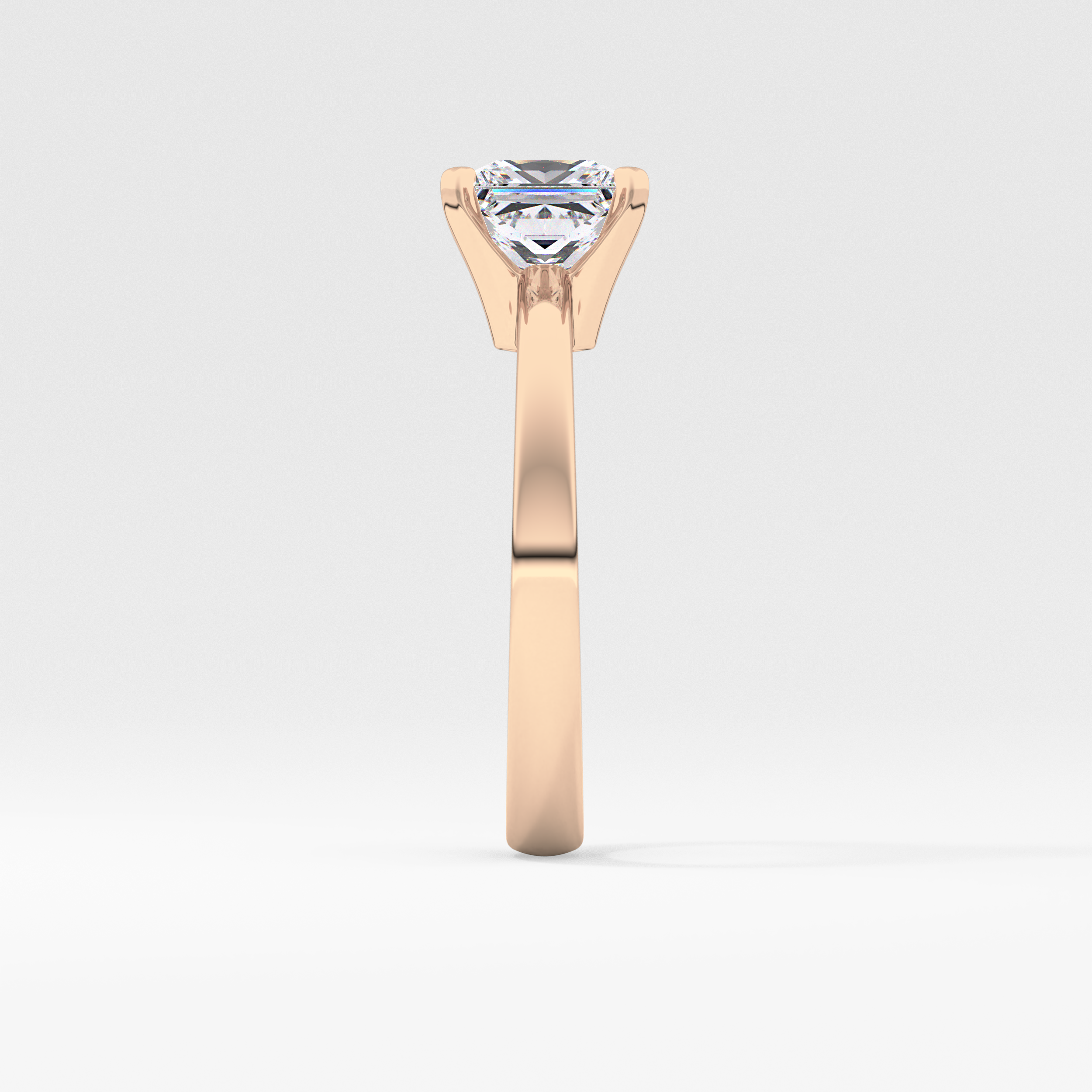 Princess Solitaire Lab Grown Diamond Engagement Ring