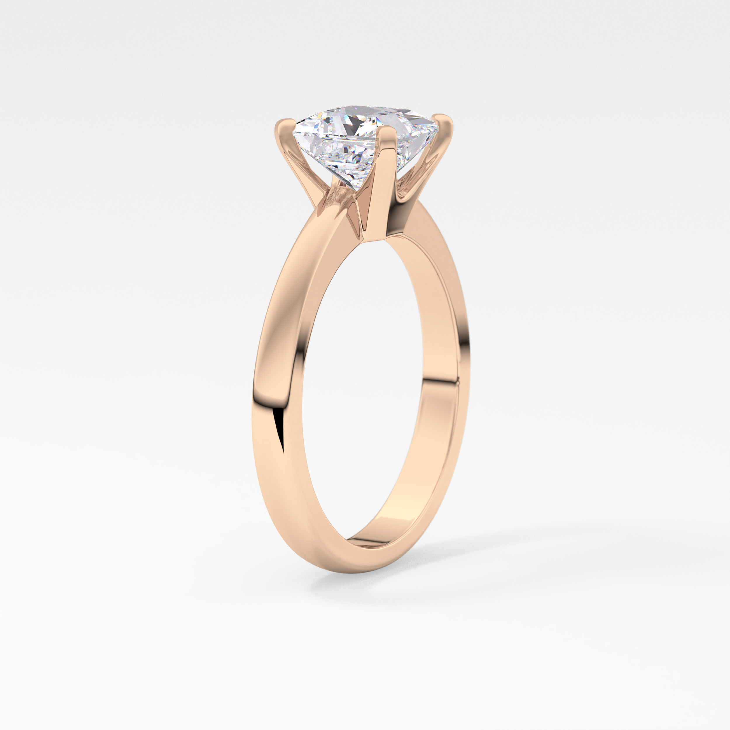 Princess Solitaire Lab Grown Diamond Engagement Ring