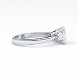 Princess Solitaire Lab Grown Diamond Engagement Ring