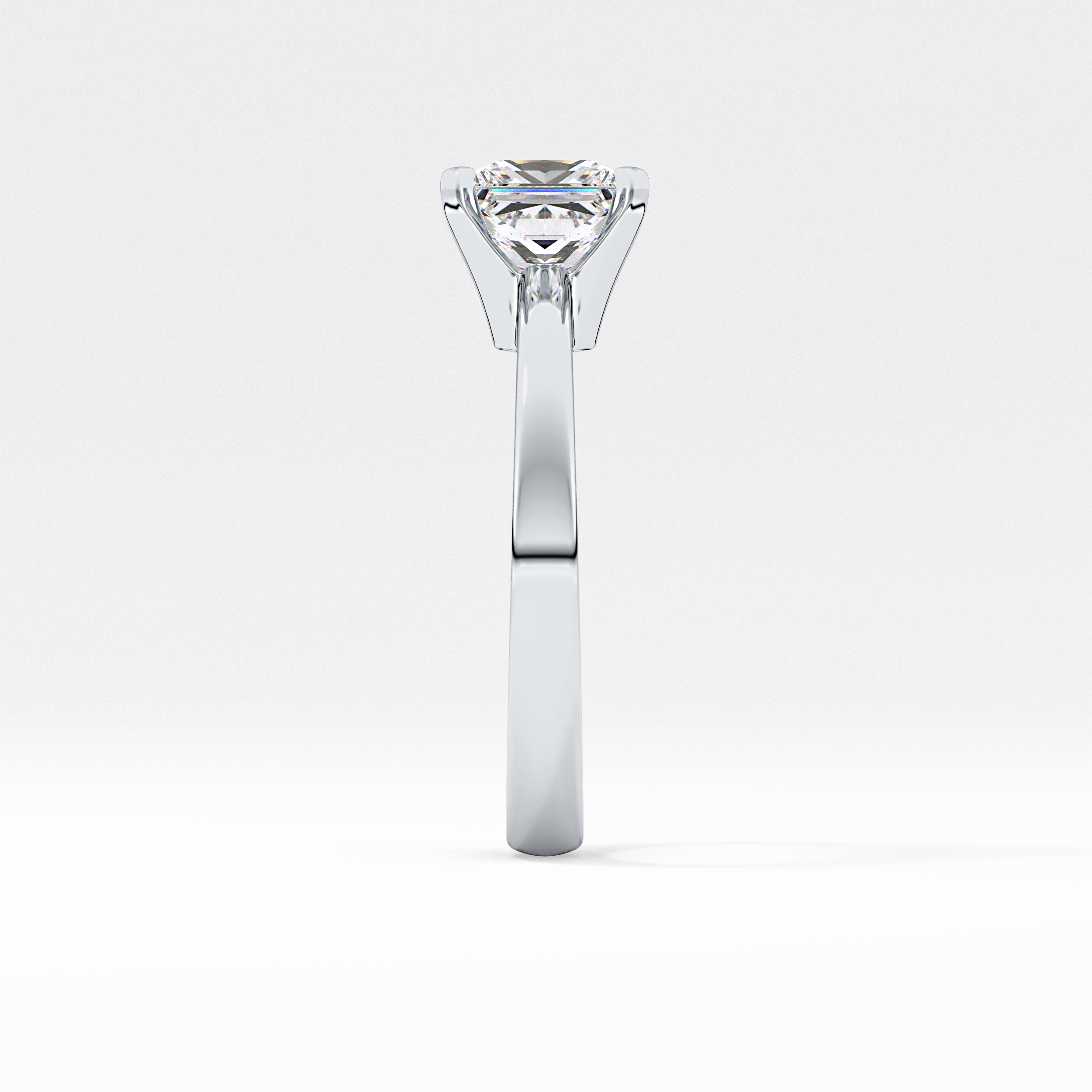 Princess Solitaire Lab Grown Diamond Engagement Ring