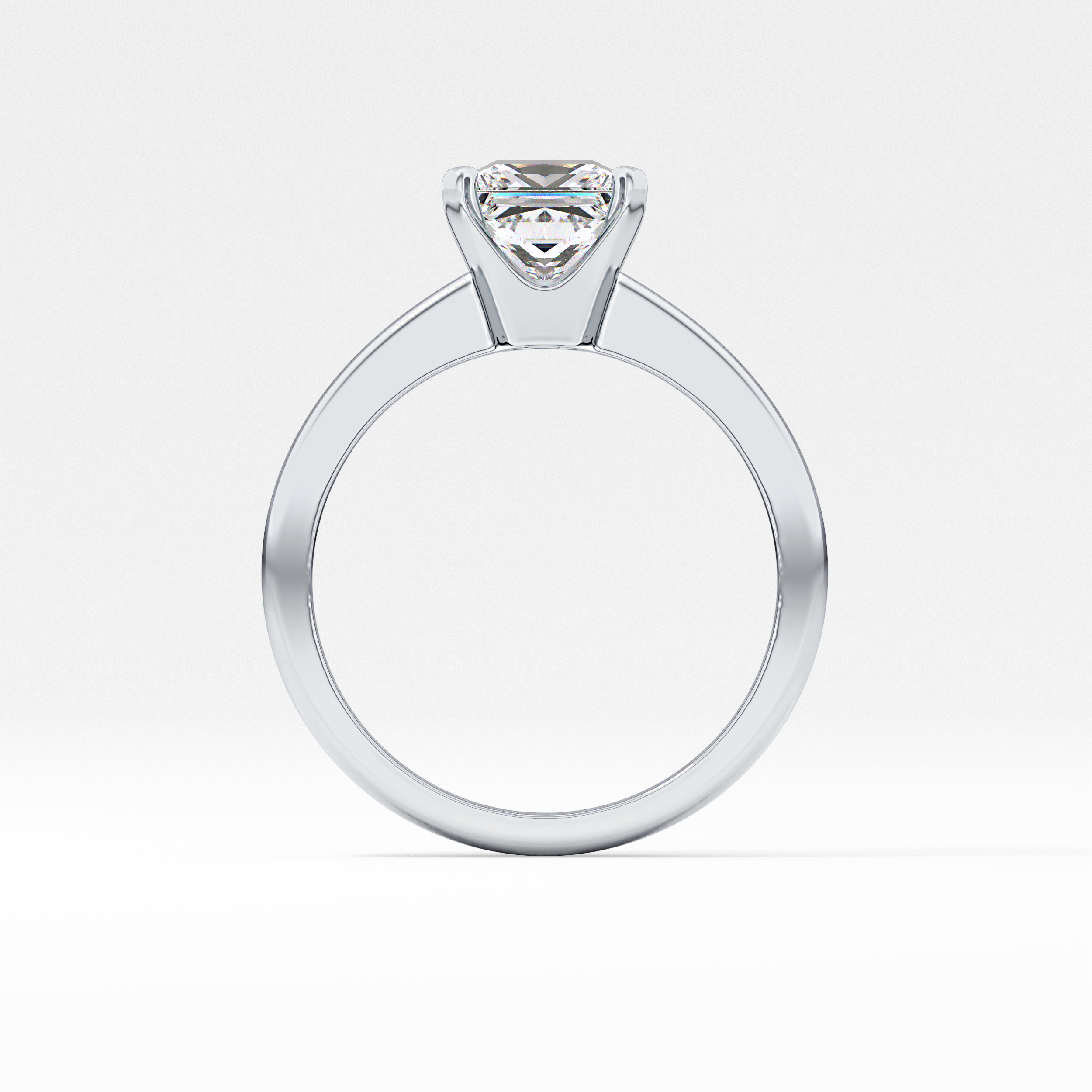 Princess Solitaire Lab Grown Diamond Engagement Ring