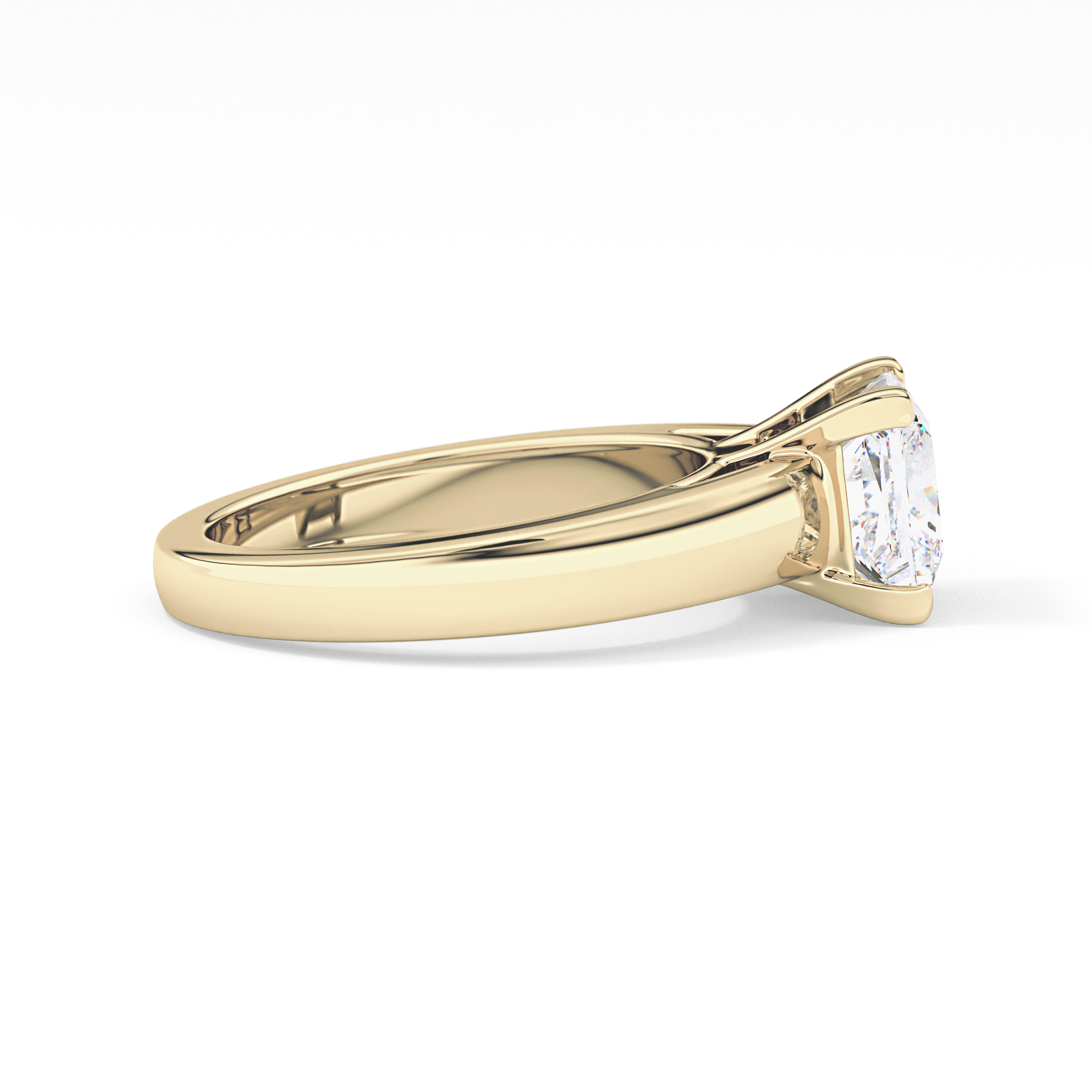 Princess Solitaire Lab Grown Diamond Engagement Ring