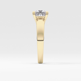 Princess Solitaire Lab Grown Diamond Engagement Ring
