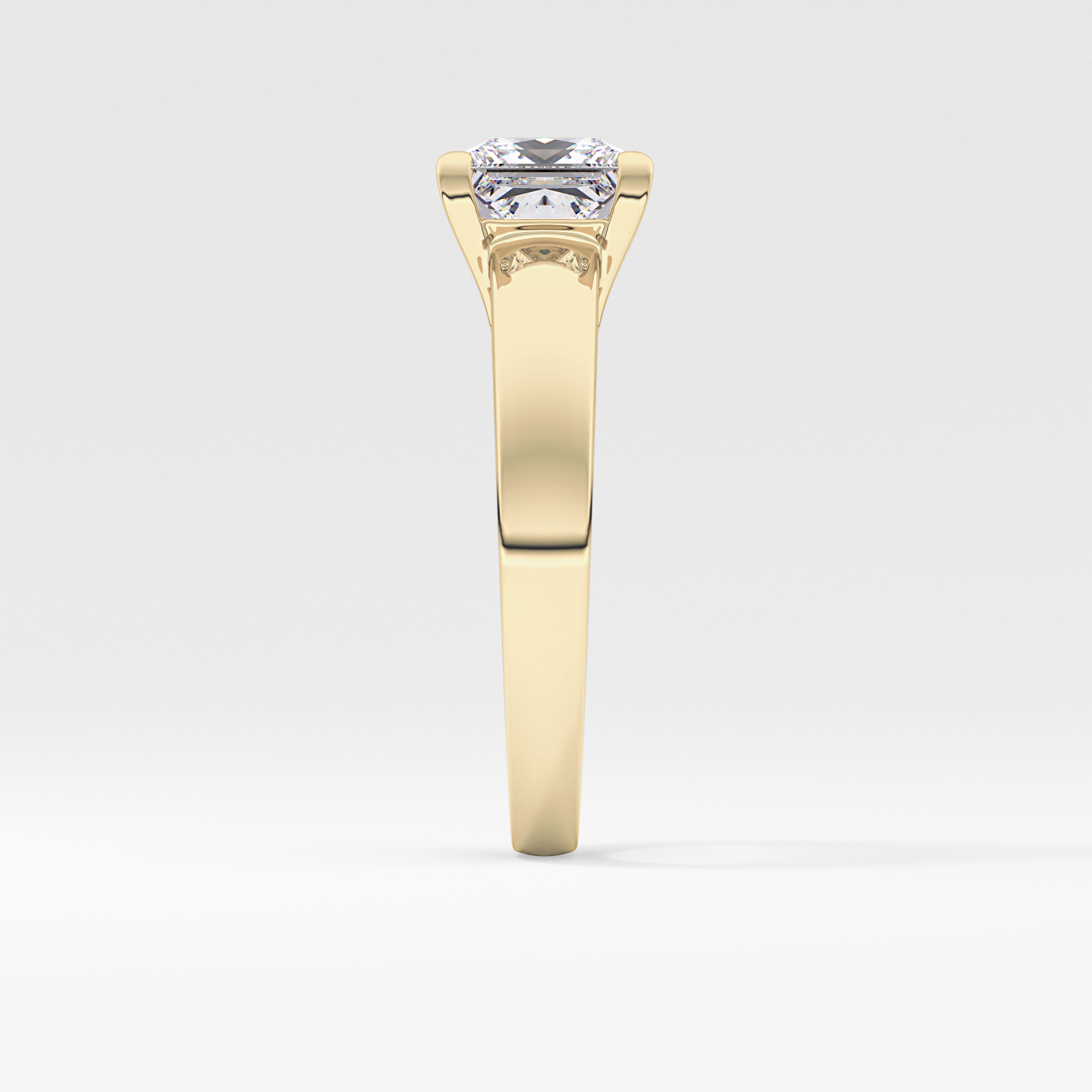 Princess Solitaire Lab Grown Diamond Engagement Ring