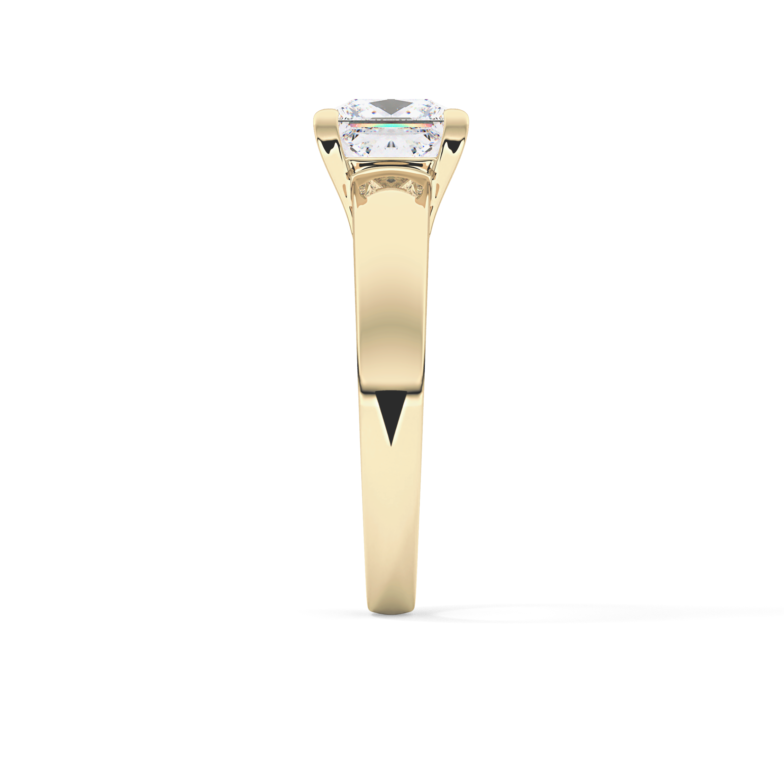 Princess Solitaire Lab Grown Diamond Engagement Ring