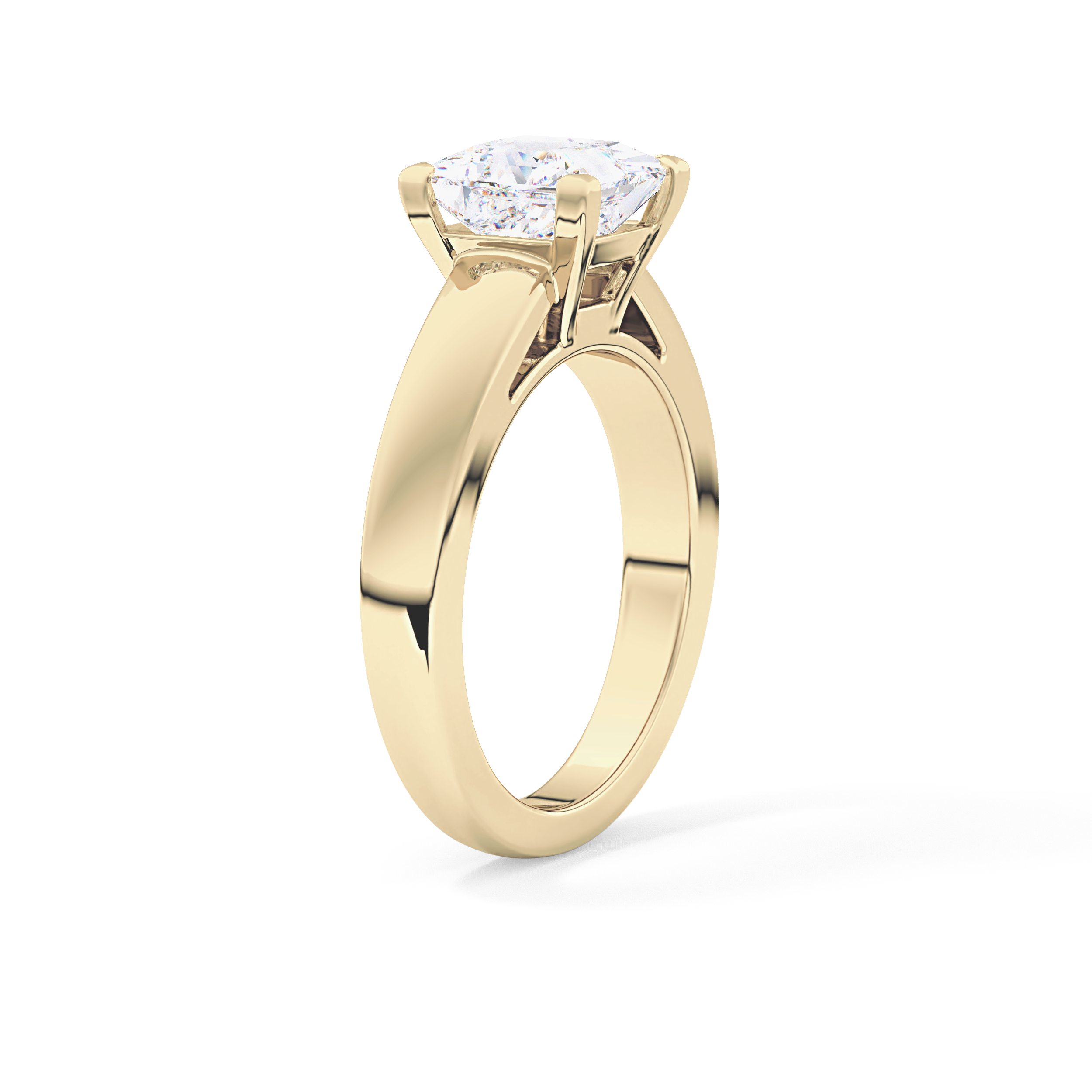 Princess Solitaire Lab Grown Diamond Engagement Ring