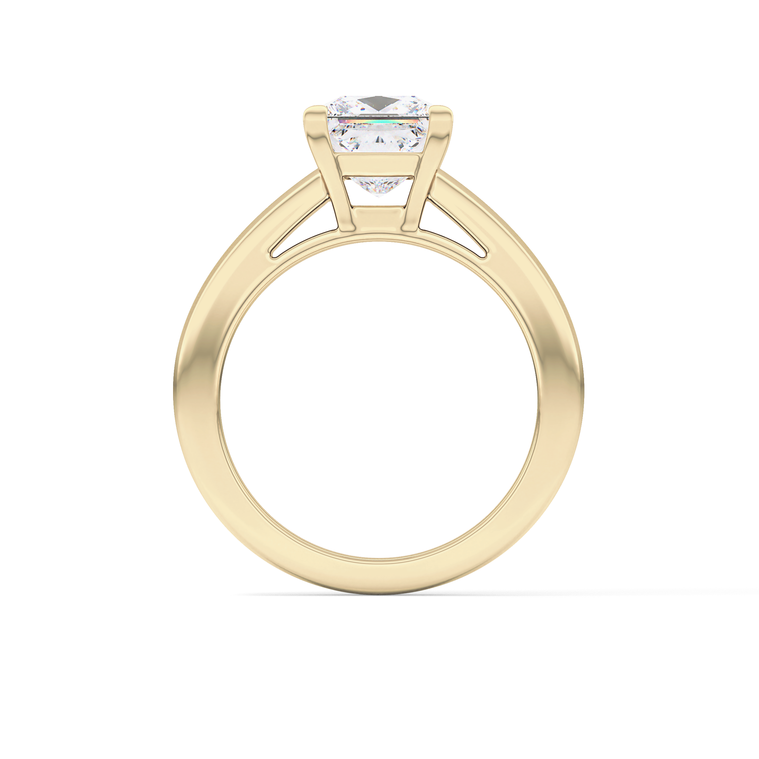 Princess Solitaire Lab Grown Diamond Engagement Ring