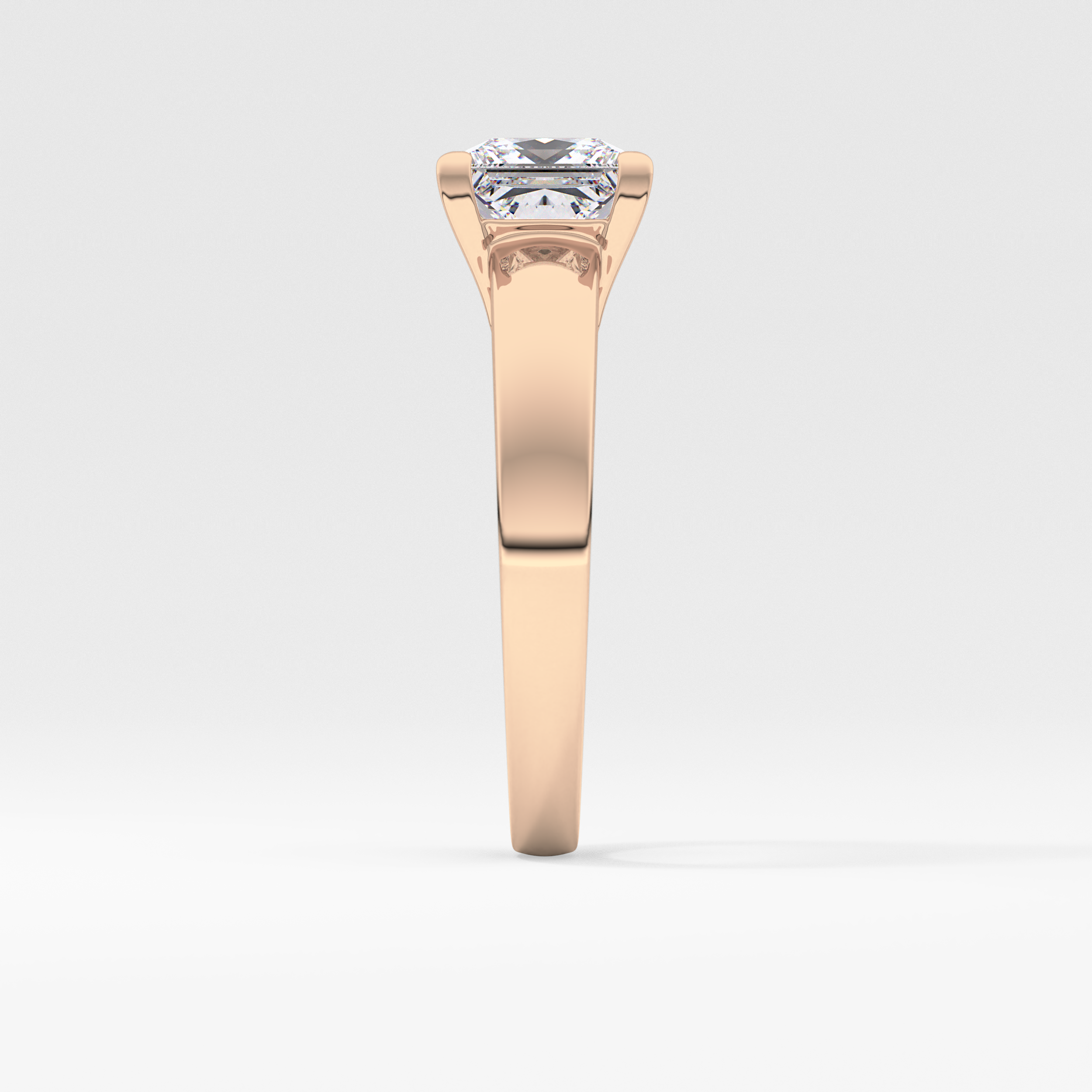 Princess Solitaire Lab Grown Diamond Engagement Ring