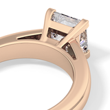 Princess Solitaire Lab Grown Diamond Engagement Ring