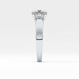 Princess Solitaire Lab Grown Diamond Engagement Ring