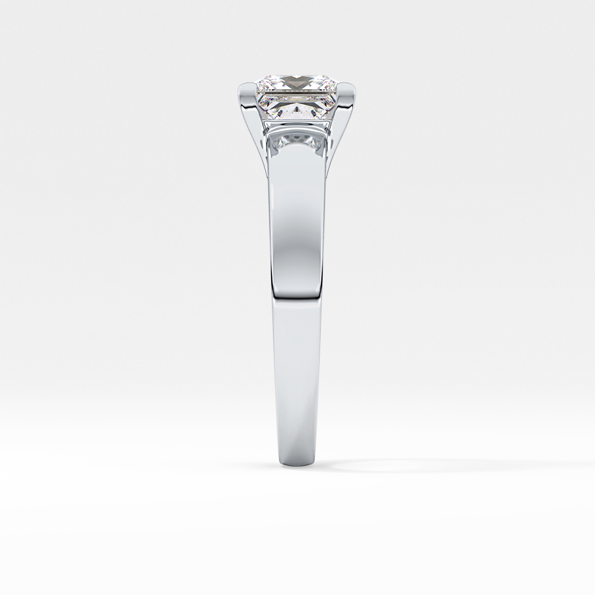 Princess Solitaire Lab Grown Diamond Engagement Ring