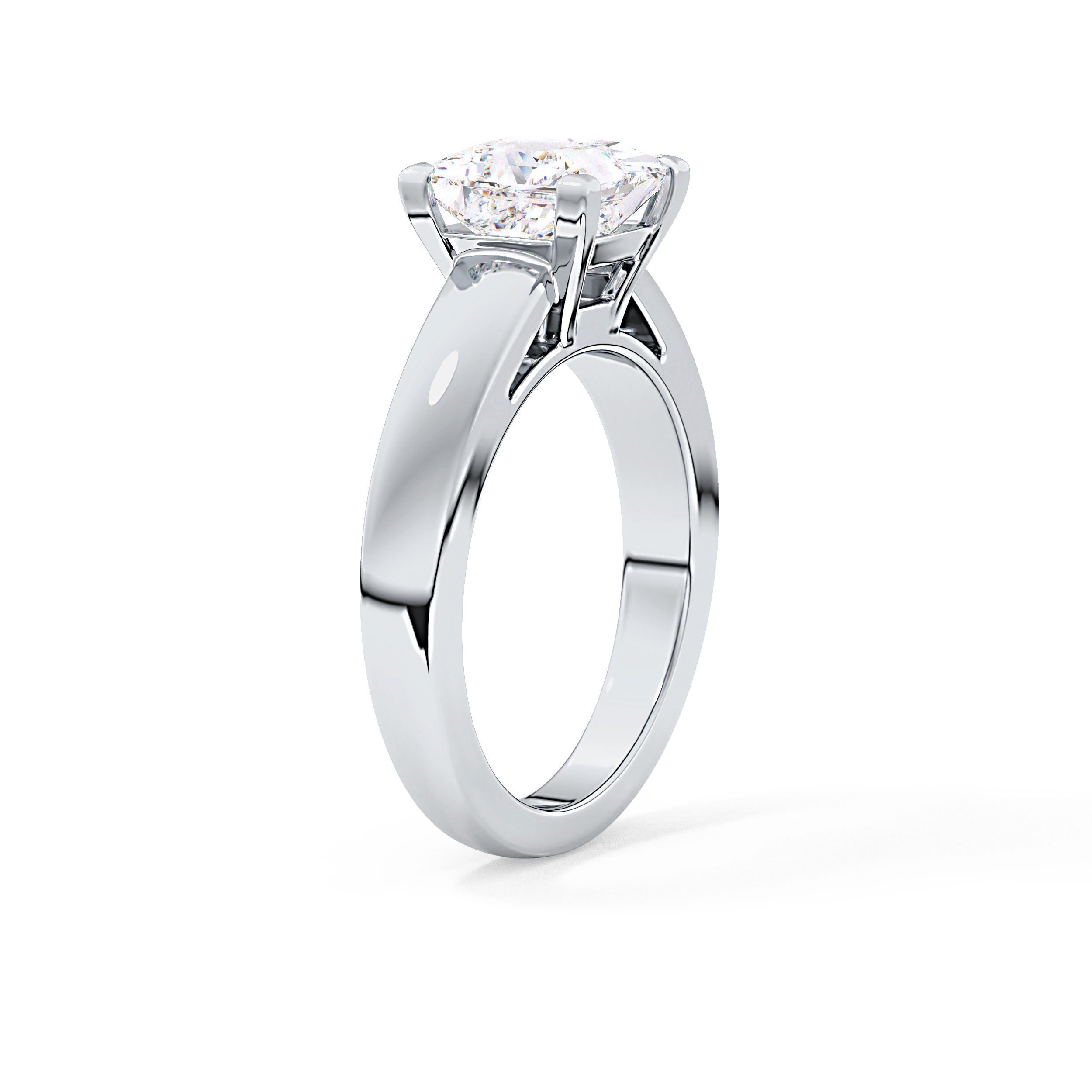 Princess Solitaire Lab Grown Diamond Engagement Ring