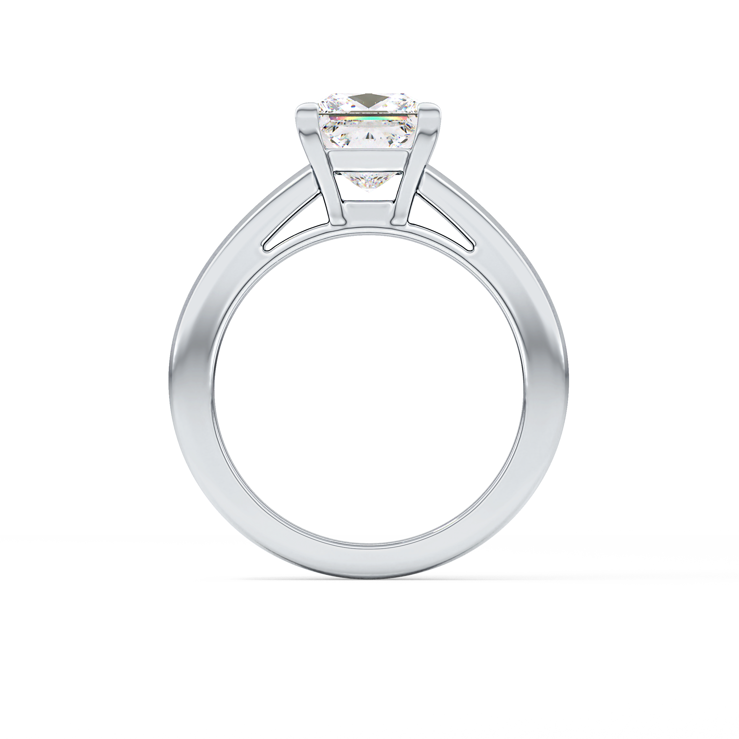 Princess Solitaire Lab Grown Diamond Engagement Ring