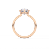 Pear Solitaire Lab Grown Diamond Engagement Ring