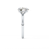Heart Solitaire Lab Grown Diamond Engagement Ring