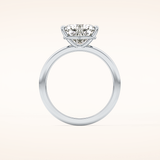 2.58 CT Heart Shaped Solitaire Moissanite Engagement Ring