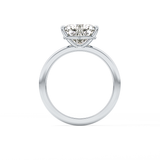 Heart Solitaire Lab Grown Diamond Engagement Ring
