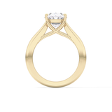 Oval Solitaire Lab Grown Diamond Engagement Ring