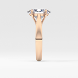 Oval Solitaire Lab Grown Diamond Engagement Ring