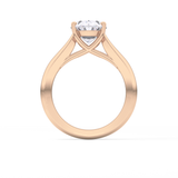 Oval Solitaire Lab Grown Diamond Engagement Ring