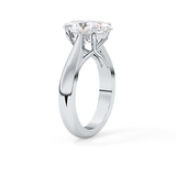Oval Solitaire Lab Grown Diamond Engagement Ring