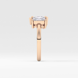 Princess & Pear Toi Et Moi Lab Grown Diamond Engagement Ring