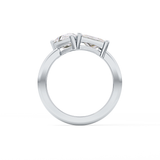 Princess & Pear Toi Et Moi Lab Grown Diamond Engagement Ring