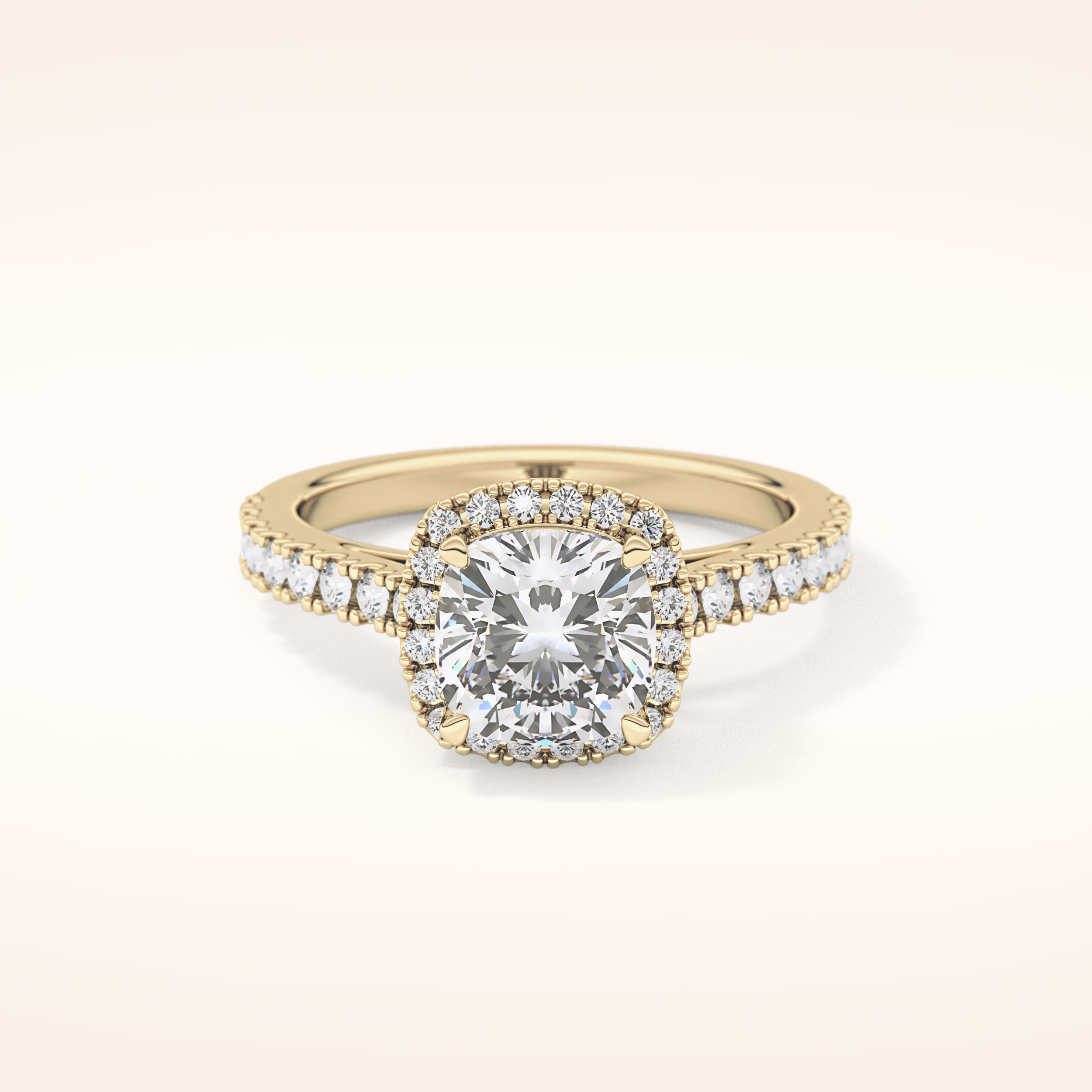 0.31 TCW Round Shaped Moissanite Half Eternity Wedding Band