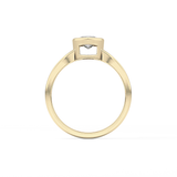 Marquise Bezel Lab Grown Diamond Engagement Ring
