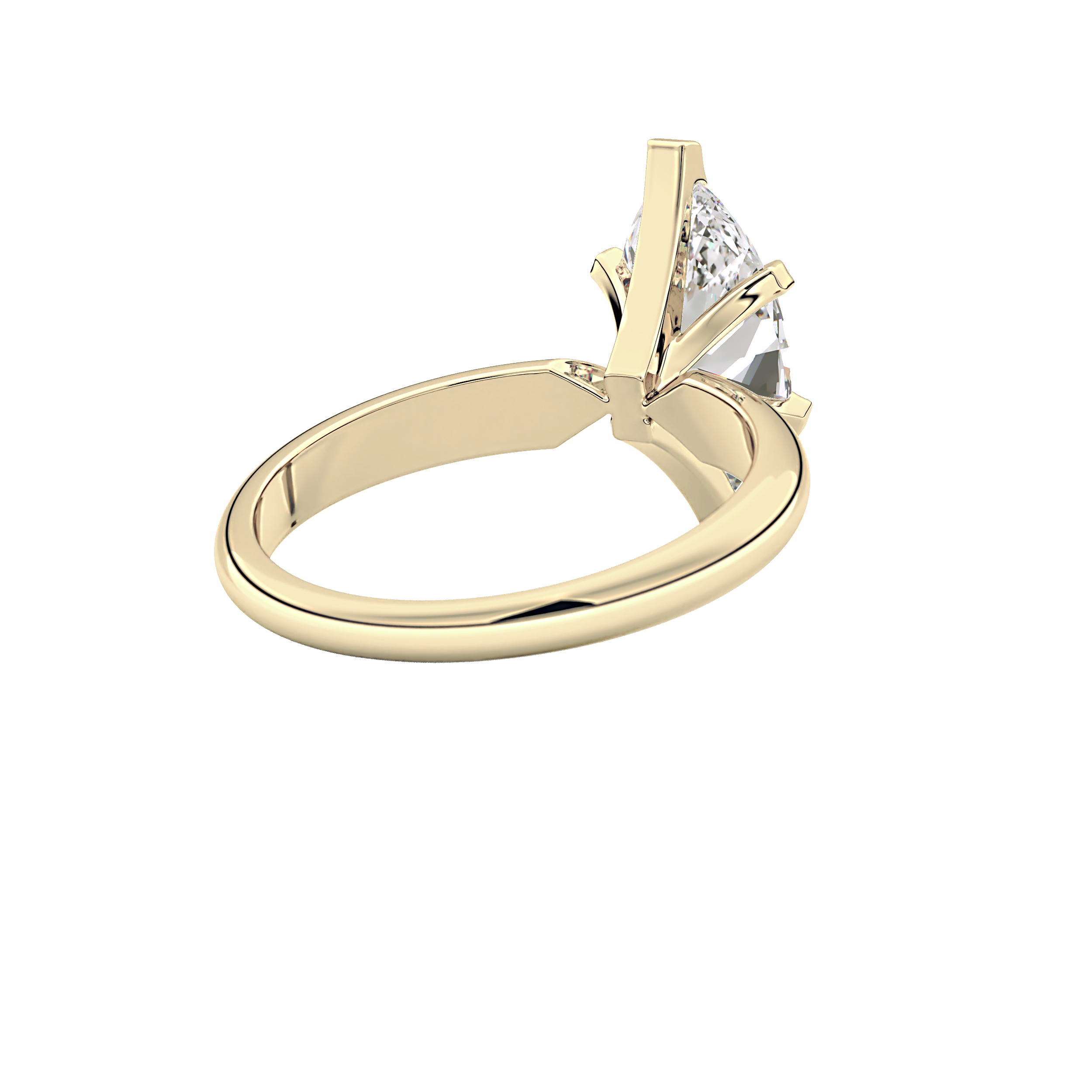 Marquise Solitaire Lab Grown Diamond Engagement Ring
