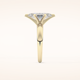 1.79 CT Marquise Shaped Solitaire Moissanite Engagement Ring