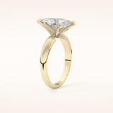1.79 CT Marquise Shaped Solitaire Moissanite Engagement Ring