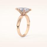 1.79 CT Marquise Shaped Solitaire Moissanite Engagement Ring