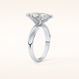1.79 CT Marquise Shaped Solitaire Moissanite Engagement Ring