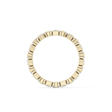 Full Eternity Wedding Band with 0.77 TCW Marquise and Round Cut Moissanite – Yellow, White, or Rose Gold